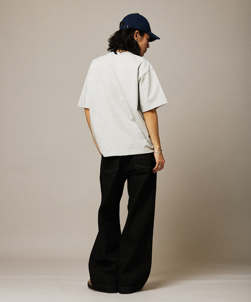 JOURNAL STANDARD（ジャーナルスタンダード）の「US COTTON 14S 汗染み防止 Tシャツ（Tシャツ/カットソー・メンズ・ブラック系その他/ホワイト/ライトグレー/ライトグリーン/ホワイト系その他/パープル系その他・SMALL/MEDIUM/LARGE/X-LARGE）」の18枚目の写真