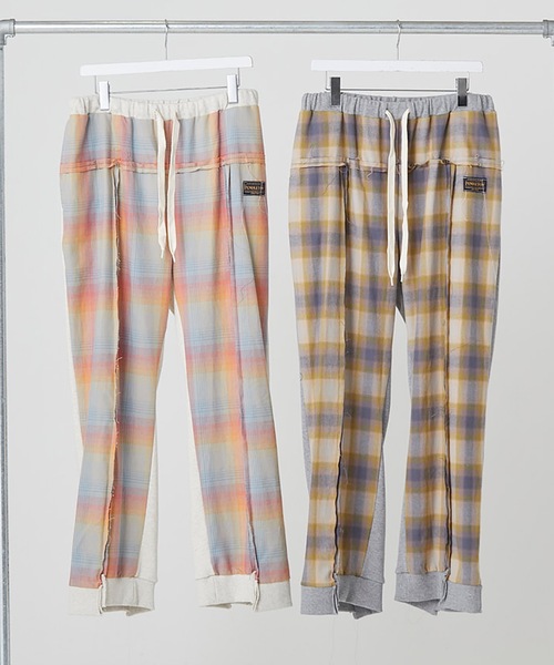 DISCOVERED（ディスカバード）の「PENDLETON MIX WIDE SWEAT PANTS（スウェットパンツ）」 WEAR