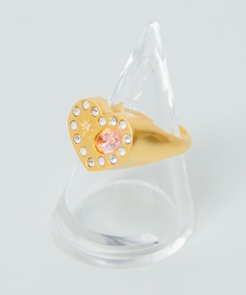 whim(ウィム)の「【NEW】Heart stone embed ring(リング・レディース・ゴールド/シルバー・#9/#13)」の8枚目の写真