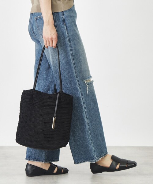 THE SHOP TK （ザ ショップ ティーケー ）の「◇編み込みトートバッグ