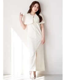 STYLEVOICE（スタイルヴォイス）の「＜尾崎真衣さんコラボ＞２WAYケープセットワンピース（ワンピース）」