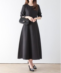 SUGAR BISKET | フレアミモレ丈ワンピース(ワンピース)