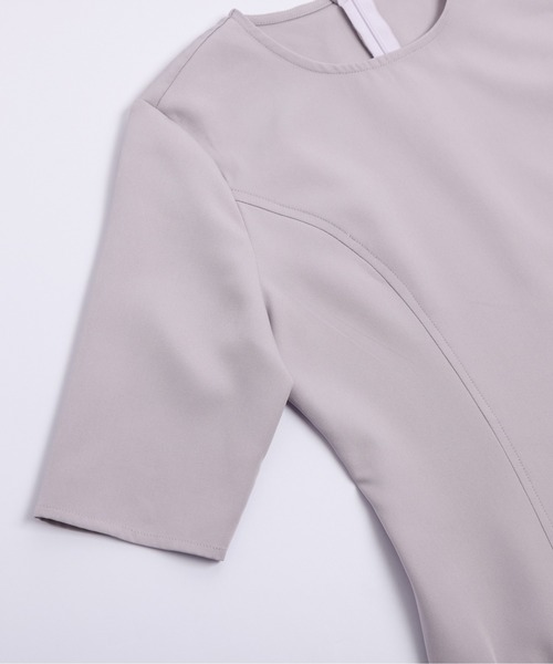 SUGAR BISKET(シュガービスケット)の「フレアミモレ丈ワンピース(ワンピース・レディース・ブラック/ラベンダー/ネイビー・M/L)」の20枚目の写真