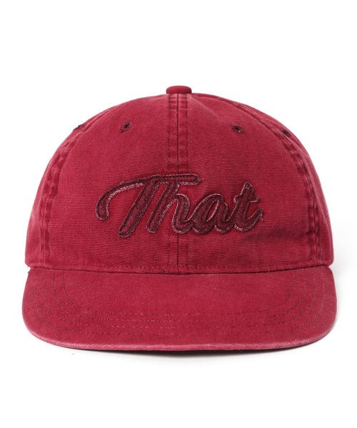 thisisneverthat ★ Overdyed NEVER Cap キャップ 韓国人気 thisisneverthat（ディスイズネバーザット）の「Overdyed That