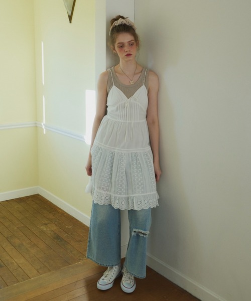 lace cami onepiece/レースキャミワンピース（ワンピース
