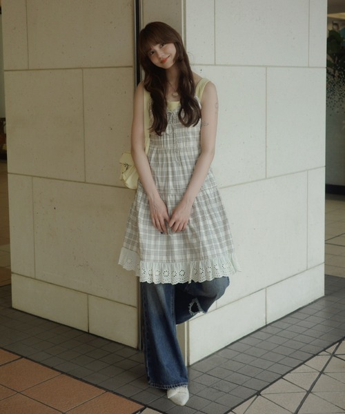 lace cami onepiece/レースキャミワンピース lace cami onepiece/レースキャミワンピース（ワンピース