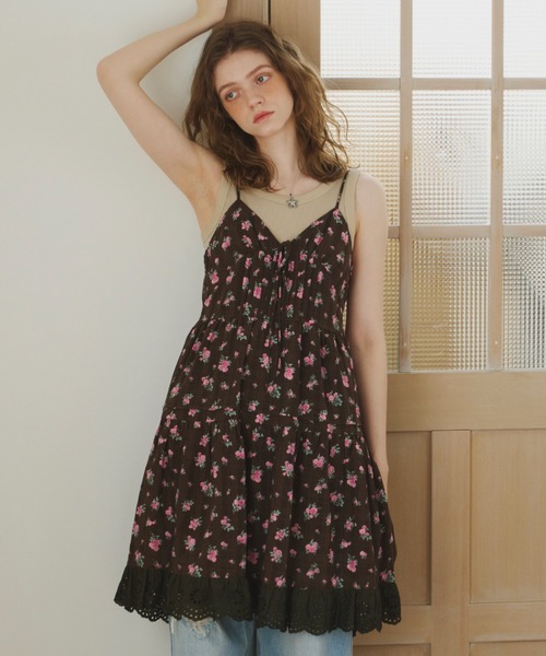 lace cami onepiece/レースキャミワンピース（ワンピース