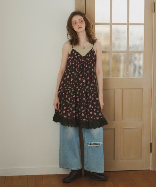 lace cami onepiece/レースキャミワンピース（ワンピース