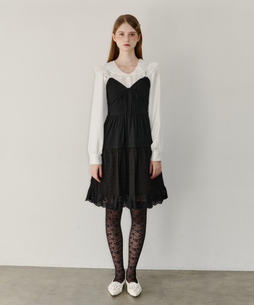 セール】lace cami onepiece/レースキャミワンピース（ワンピース