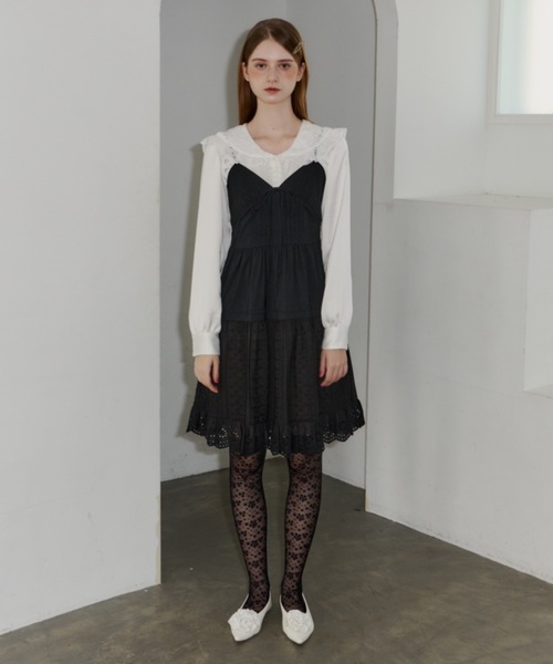 新色追加 】lace cami onepiece/レースキャミワンピース（ワンピース