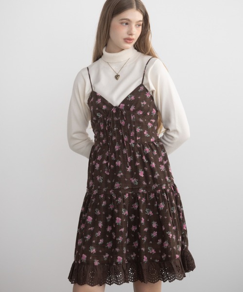 lace cami onepiece/レースキャミワンピース lace cami onepiece/レースキャミワンピース（ワンピース）｜idem