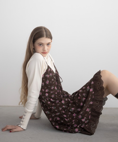 セール】lace cami onepiece/レースキャミワンピース（ワンピース