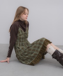 idem（イデム）の「【 新色追加 】lace cami onepiece/レースキャミワンピース（ワンピース）」