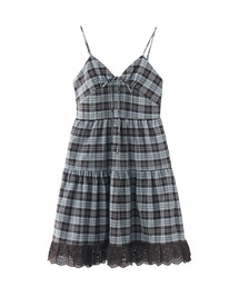 idem（イデム）の「【 新色追加 】lace cami onepiece/レースキャミワンピース（ワンピース）」