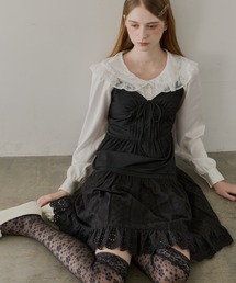 idem（イデム）の「【 新色追加 】lace cami onepiece/レースキャミワンピース（ワンピース）」