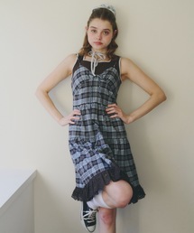 idem（イデム）の「【 新色追加 】lace cami onepiece/レースキャミワンピース（ワンピース）」