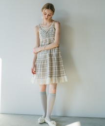 idem（イデム）の「【 新色追加 】lace cami onepiece/レースキャミワンピース（ワンピース）」