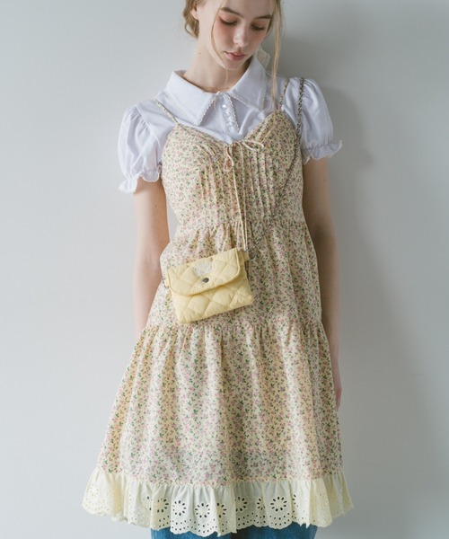 新色追加 】lace cami onepiece/レースキャミワンピース（ワンピース