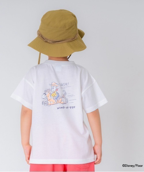 and D. petit main（アンドディープティマイン）の「【親子リンク】【Disney】Kidsトイストーリー/イラストTシャツ（Tシャツ/カットソー・キッズ・チャコール/ホワイト・100cm/140cm/120cm/150cm/110cm/130cm）」の6枚目の写真