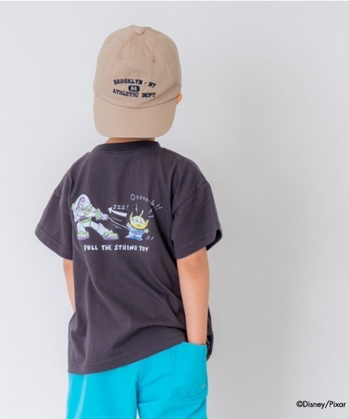 and D. petit main（アンドディープティマイン）の「【親子リンク】【Disney】Kidsトイストーリー/イラストTシャツ（Tシャツ/カットソー・キッズ・チャコール/ホワイト・100cm/140cm/120cm/150cm/110cm/130cm）」の10枚目の写真