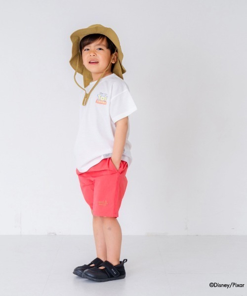 and D. petit main（アンドディープティマイン）の「【親子リンク】【Disney】Kidsトイストーリー/イラストTシャツ（Tシャツ/カットソー・キッズ・チャコール/ホワイト・100cm/140cm/120cm/150cm/110cm/130cm）」の4枚目の写真