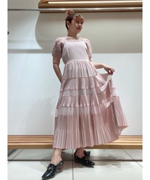 FURFUR　プリーツティアードキャミワンピース FURFUR（ファーファー）の「プリーツティアードキャミワンピース