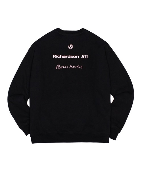 Richardson リチャードソン Richardson/リチャードソン】 3D Embossed Hardware Crewneck