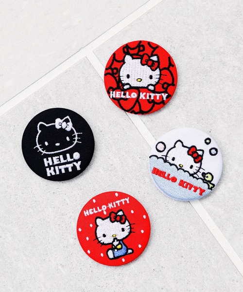 Me%（ミィパーセント）の「【HELLO KITTY】刺繍缶バッチ 108052（その他雑貨・レディース・イエロー系その他/ブルー系その他・FREE）」の9枚目の写真