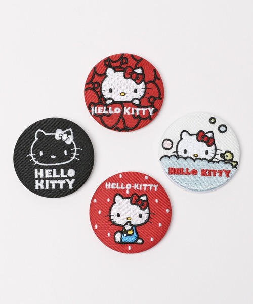 Me%（ミィパーセント）の「【HELLO KITTY】刺繍缶バッチ 108052（その他雑貨・レディース・イエロー系その他/ブルー系その他・FREE）」の11枚目の写真