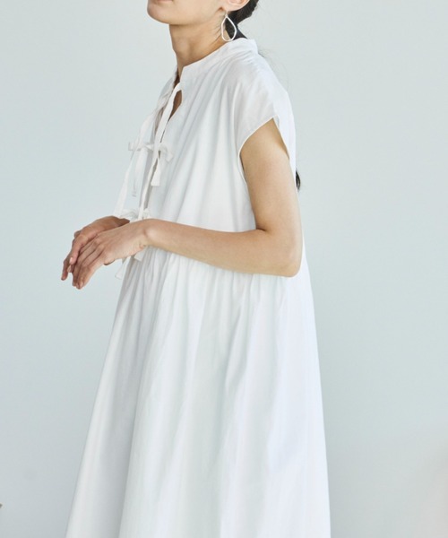 サージカルフレンチスリーブワンピース（ワンピース）｜Libra Cue