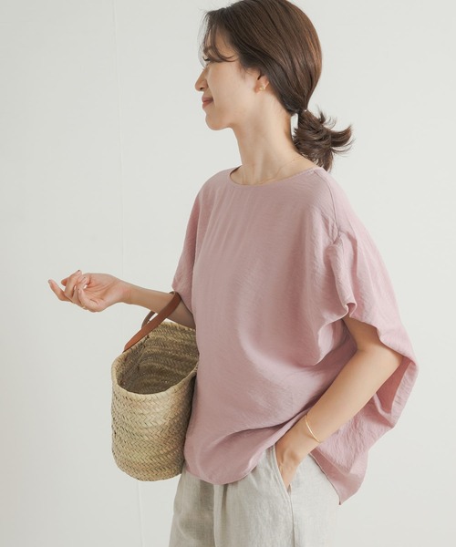 ☆今季、新品タグ付き☆DOORS リネンコクーンシルエットブラウス URBAN RESEARCH DOORS｜リネンコクーンシルエットブラウス