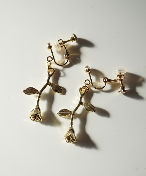CERCA（チェルカ）の「saran jewelry/シンプルモチーフ イヤリング（イヤリング・レディース・ゴールド/シルバー・FREE）」の8枚目の写真