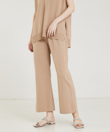 qualite | レーヨンストレッチサイドスリットニットパンツ(その他パンツ)