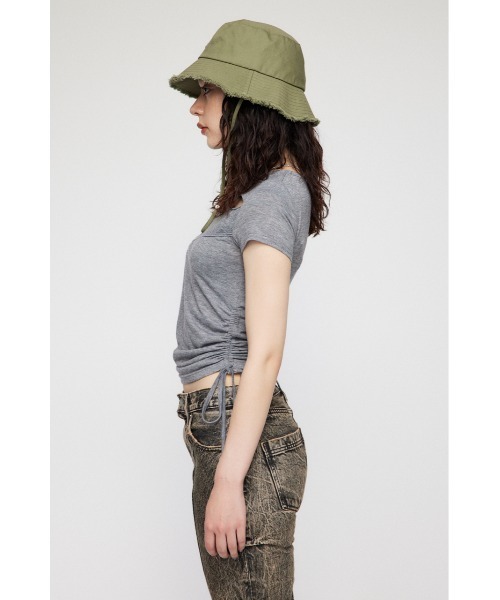 LAGUA GEM（ラグアジェム）の「SIDE GATHER CUT トップス（T