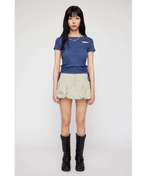 LAGUA GEM ASYMMETRY CUT トップス LAGUA GEM | ASYMMETRY CUT トップス (Tシャツ・カットソー(半袖