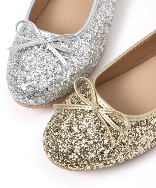 LAKOLE(ラコレ)の「【卒入式/オケージョンにも】キラキラアソートバレエ / 135007(パンプス・レディース・シルバー/ゴールド/ブラック・MEDIUM/LARGE)」の11枚目の写真