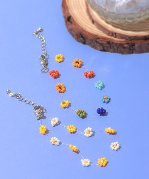 チチカカ（チチカカ）の「スレッドフロルブレスレット（ブレスレット・レディース・ホワイト/カラフル・FREE）」の7枚目の写真