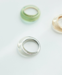 ROPE' PICNIC | クリアメタルボリュームリング(リング)