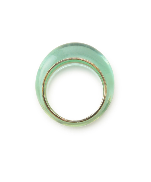 ROPE' PICNIC（ロペピクニック）の「クリアメタルボリュームリング（リング・レディース・シルバー/グリーン系その他/ゴールド・FREE）」の9枚目の写真