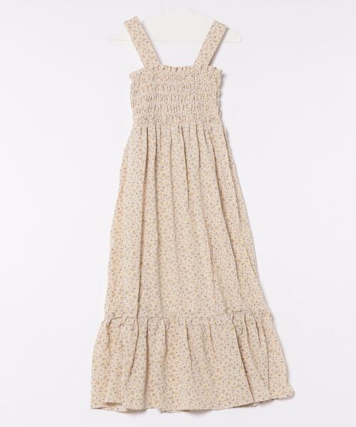 GORGE（ゴージ）の「《風になびく裾フリル》小花柄で魅せる旬顔ワンピ（ワンピース・レディース・ブルー/レッド/ブラック/アイボリー/オフホワイト/ブラック×ホワイト・F）」の21枚目の写真