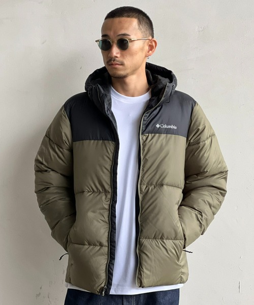 Columbia（コロンビア）の「【Columbia】Puffect II Hooded Jacket / パフェクトIIフーデッドジャケット（ダウンジャケット/コート・メンズ・ブラック/カーキ/グレー/ストーン・MEDIUM/X-LARGE/LARGE）」の8枚目の写真