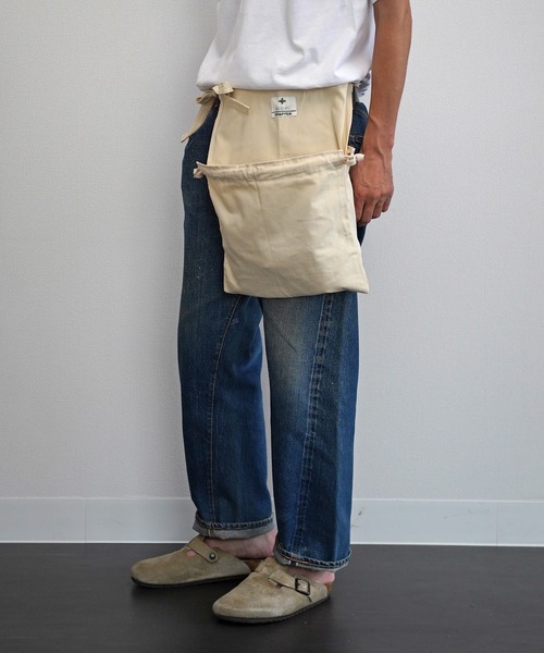 jantiques ジャンティーク エプロンバッグ ミリタリー トートバッグ