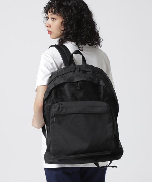 SLOW（スロウ）の「SLOW(スロウ)ballistic air mesh daypack L 866S02L（バックパック/リュック・メンズ・ブラック・F）」の8枚目の写真