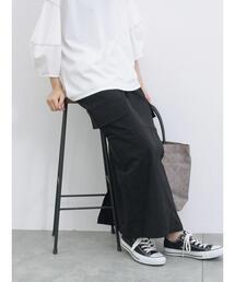 Samansa Mos2 blue | ドロストカーゴスカート(スカート)