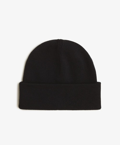 FRED PERRY（フレッドペリー）の「Classic Beanie／ニットビーニー（ニットキャップ/ビーニー・レディース・ブラック/ネイビー/ブラック系その他・ONE SIZE）」の7枚目の写真