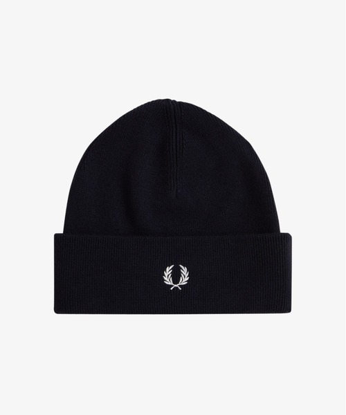 FRED PERRY（フレッドペリー）の「Classic Beanie／ニットビーニー（ニットキャップ/ビーニー・レディース・ブラック/ネイビー/ブラック系その他・ONE SIZE）」の11枚目の写真
