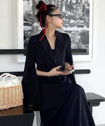 CADUNE（カデュネ）の「リボンベスト（その他アウター）」 - WEAR