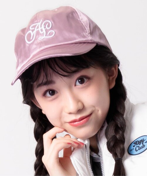 algy（アルジー）の「オトナロゴアソートキャップ（キャップ・キッズ・ベージュ/ピンク/ブラック・MEDIUM/SMALL）」の3枚目の写真