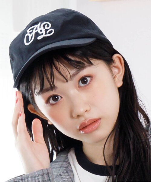 algy（アルジー）の「オトナロゴアソートキャップ（キャップ・キッズ・ベージュ/ピンク/ブラック・MEDIUM/SMALL）」の2枚目の写真