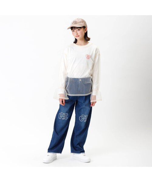 algy（アルジー）の「オトナロゴアソートキャップ（キャップ・キッズ・ベージュ/ピンク/ブラック・MEDIUM/SMALL）」の5枚目の写真